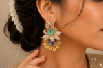 Cz Earrings 10343 - KRISHNA'S SWETA JEWELLERY