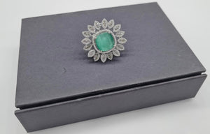 Cz Fingerring 05810 - KRISHNA'S SWETA JEWELLERY