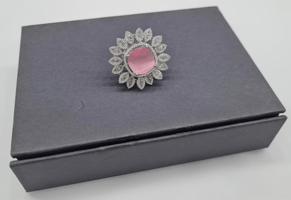Cz Fingerring 05810 - KRISHNA'S SWETA JEWELLERY