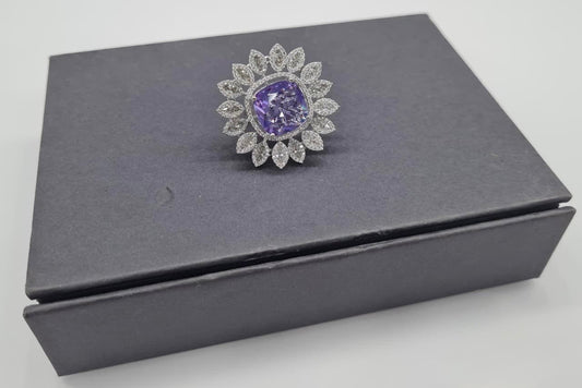 Cz Fingerring 05810 - KRISHNA'S SWETA JEWELLERY