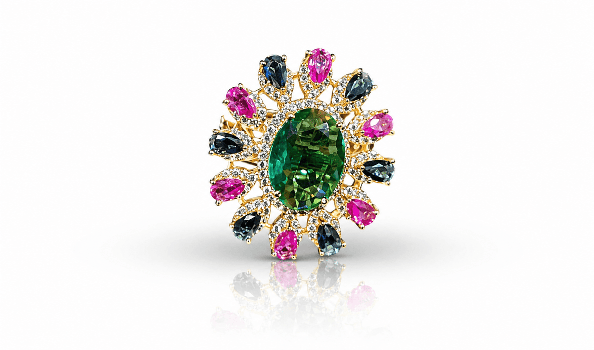 Cz Fingerring 10001 - KRISHNA'S SWETA JEWELLERY