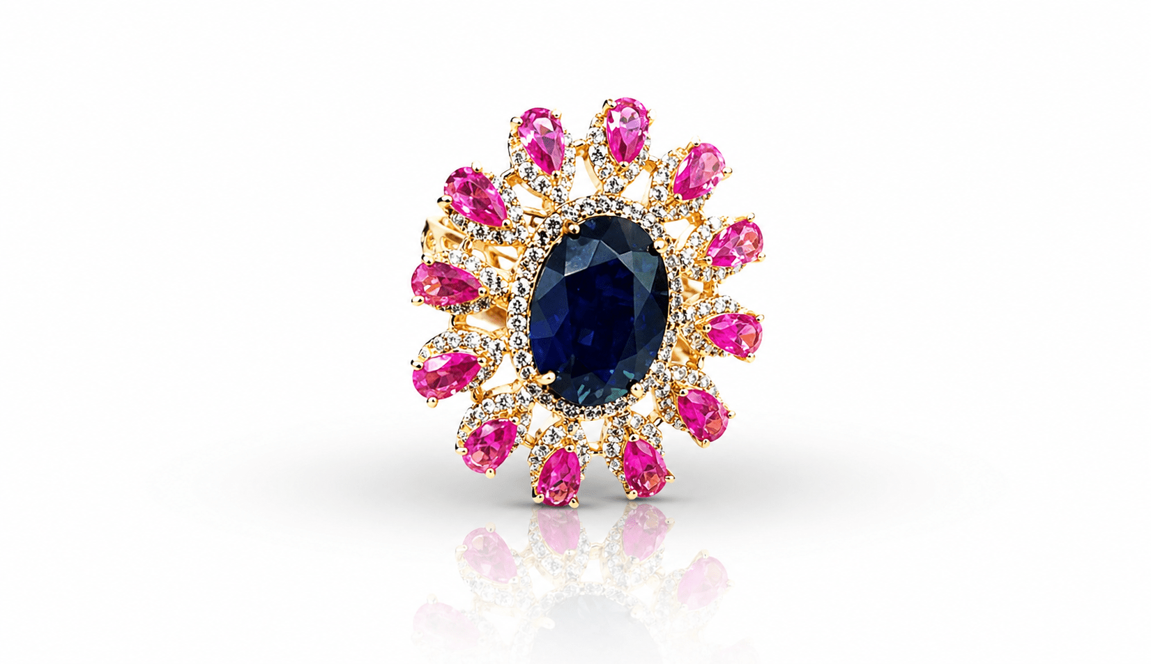 Cz Fingerring 10001 - KRISHNA'S SWETA JEWELLERY