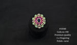 Cz Fingerring 10340 - KRISHNA'S SWETA JEWELLERY