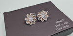 Cz Flower Studs 01657 - KRISHNA'S SWETA JEWELLERY