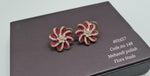 Cz Flower Studs 01657 - KRISHNA'S SWETA JEWELLERY