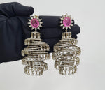 Cz Jhumki 09063 - KRISHNA'S SWETA JEWELLERY