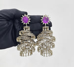 Cz Jhumki 09063 - KRISHNA'S SWETA JEWELLERY