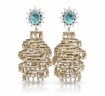 Cz Jhumki 09063 - KRISHNA'S SWETA JEWELLERY