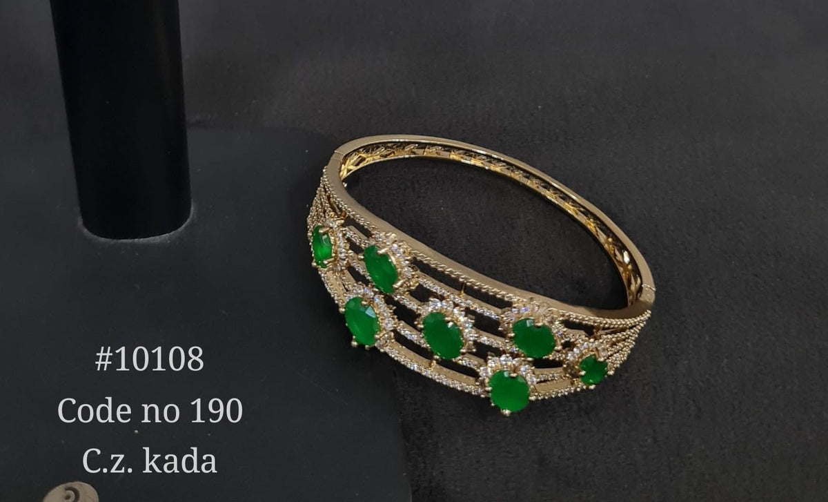 Cz Kada 10108 - KRISHNA'S SWETA JEWELLERY