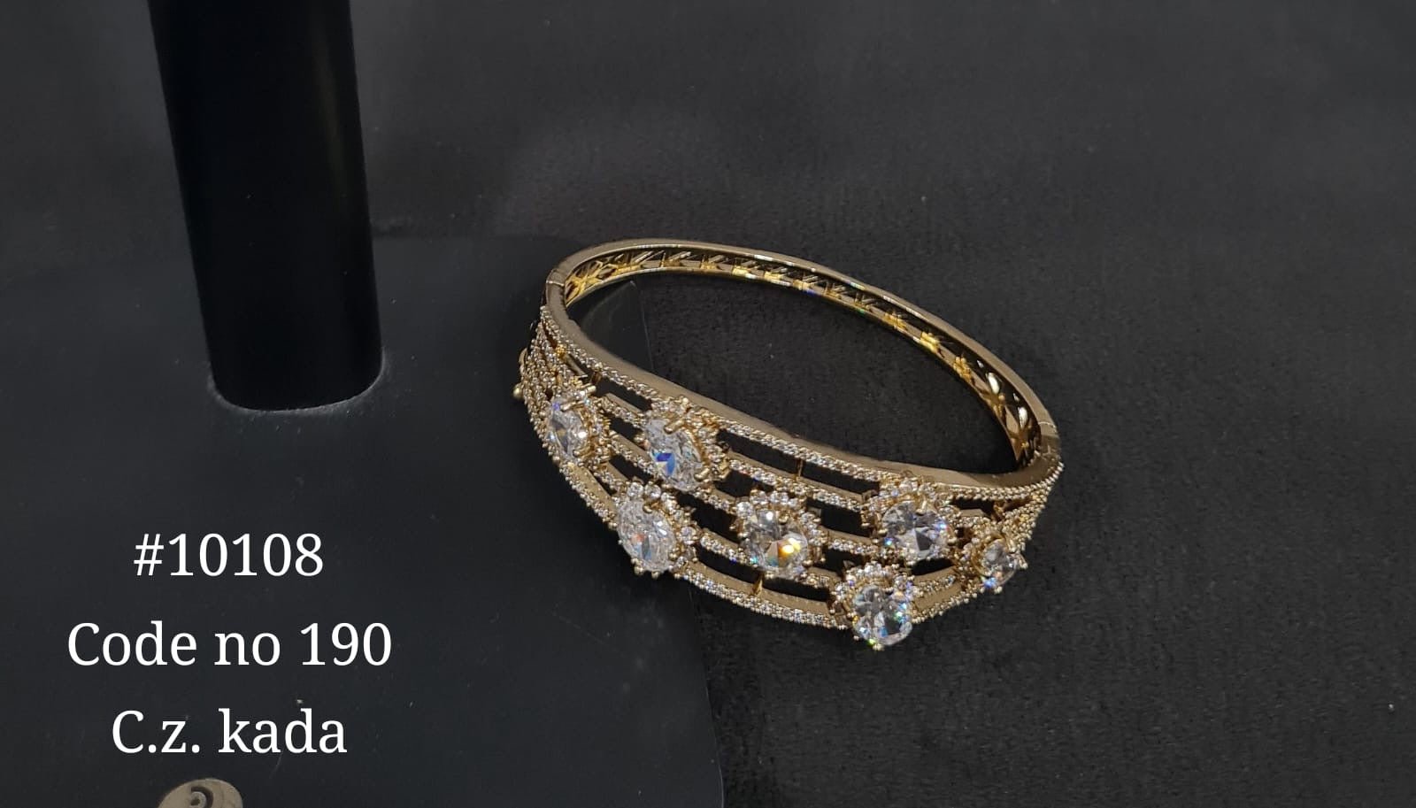 Cz Kada 10108 - KRISHNA'S SWETA JEWELLERY
