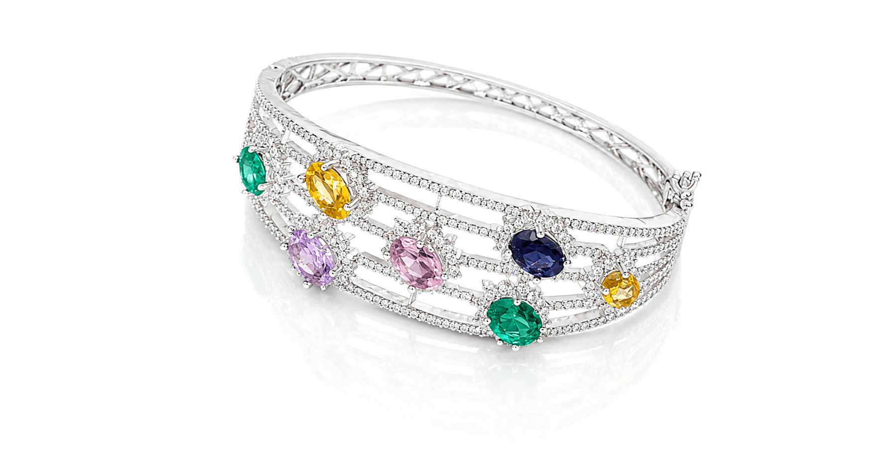 Cz Kada 10108 - KRISHNA'S SWETA JEWELLERY