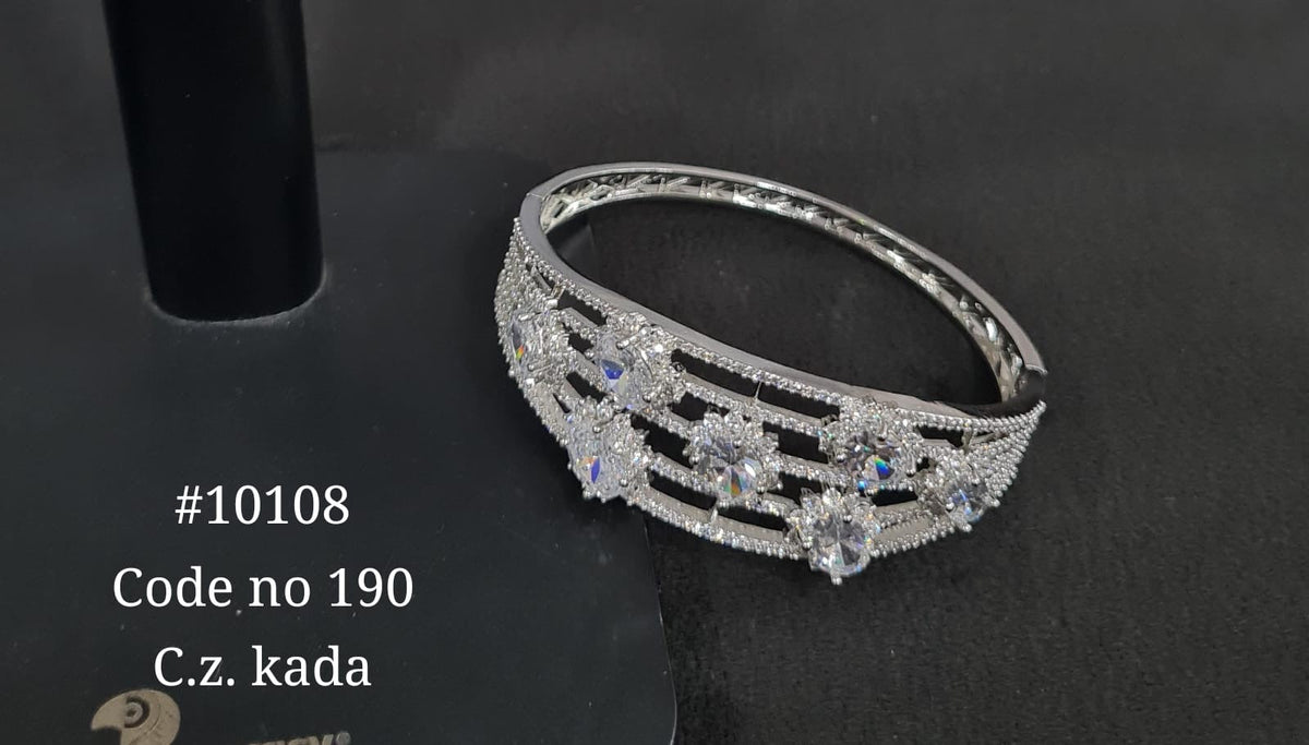 Cz Kada 10108 - KRISHNA'S SWETA JEWELLERY