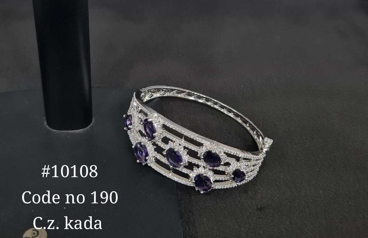 Cz Kada 10108 - KRISHNA'S SWETA JEWELLERY