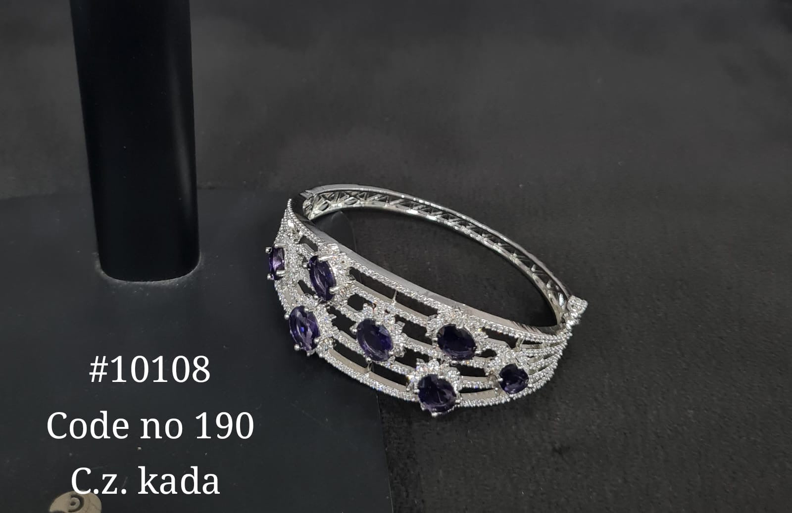 Cz Kada 10108 - KRISHNA'S SWETA JEWELLERY