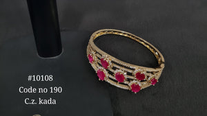 Cz Kada 10108 - KRISHNA'S SWETA JEWELLERY