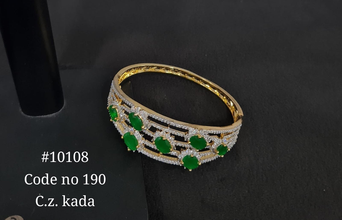 Cz Kada 10108 - KRISHNA'S SWETA JEWELLERY