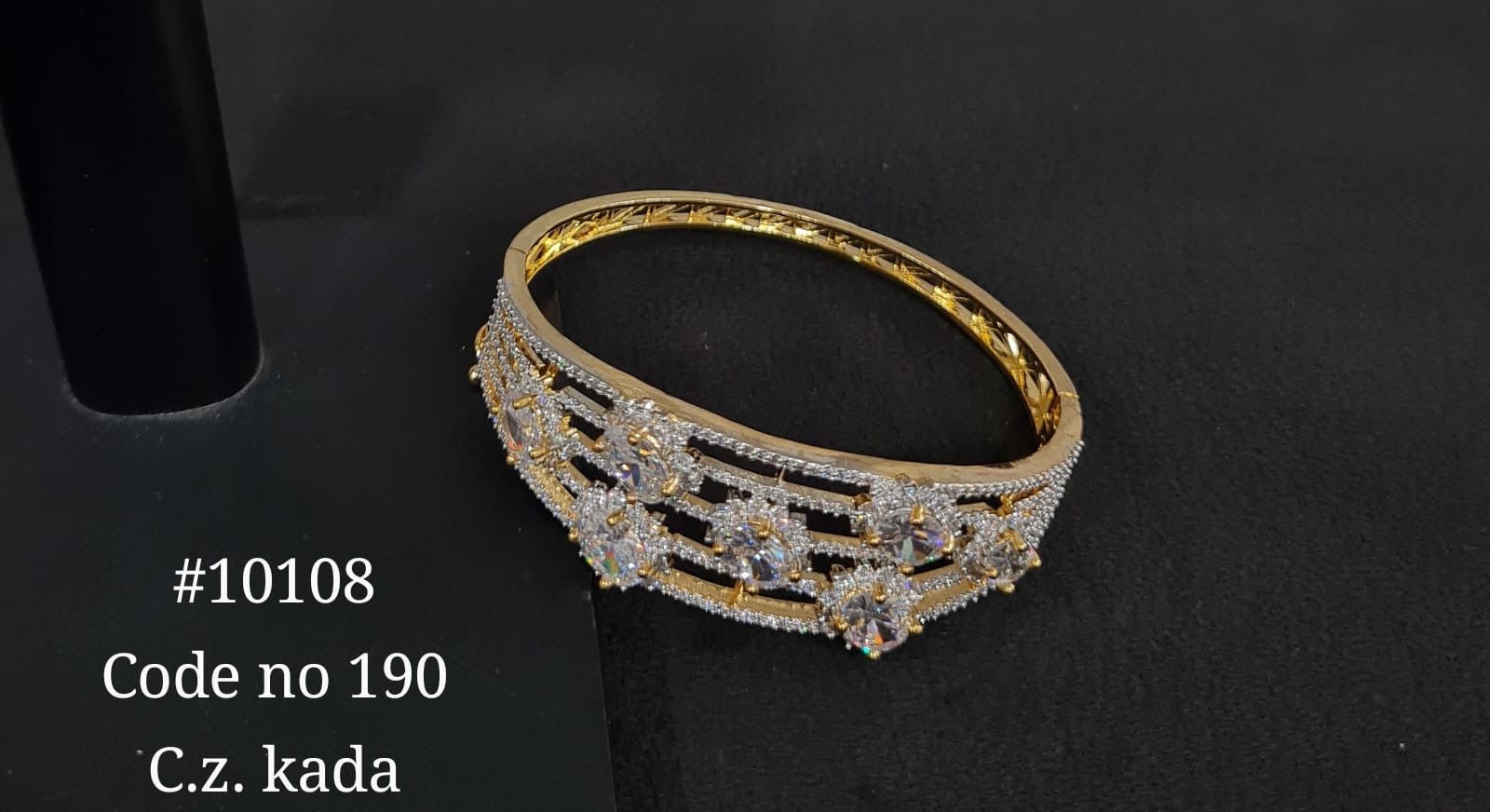 Cz Kada 10108 - KRISHNA'S SWETA JEWELLERY