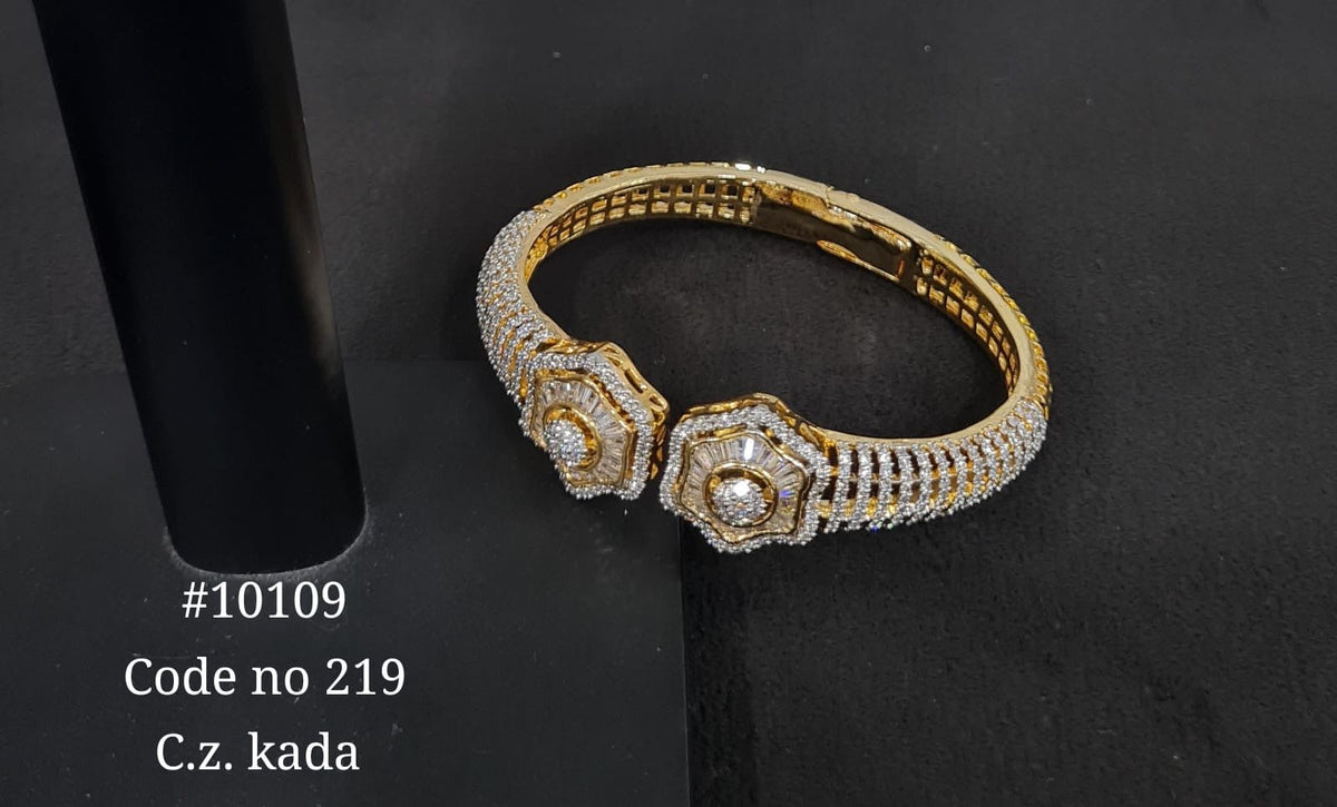 Cz Kada 10109 - KRISHNA'S SWETA JEWELLERY