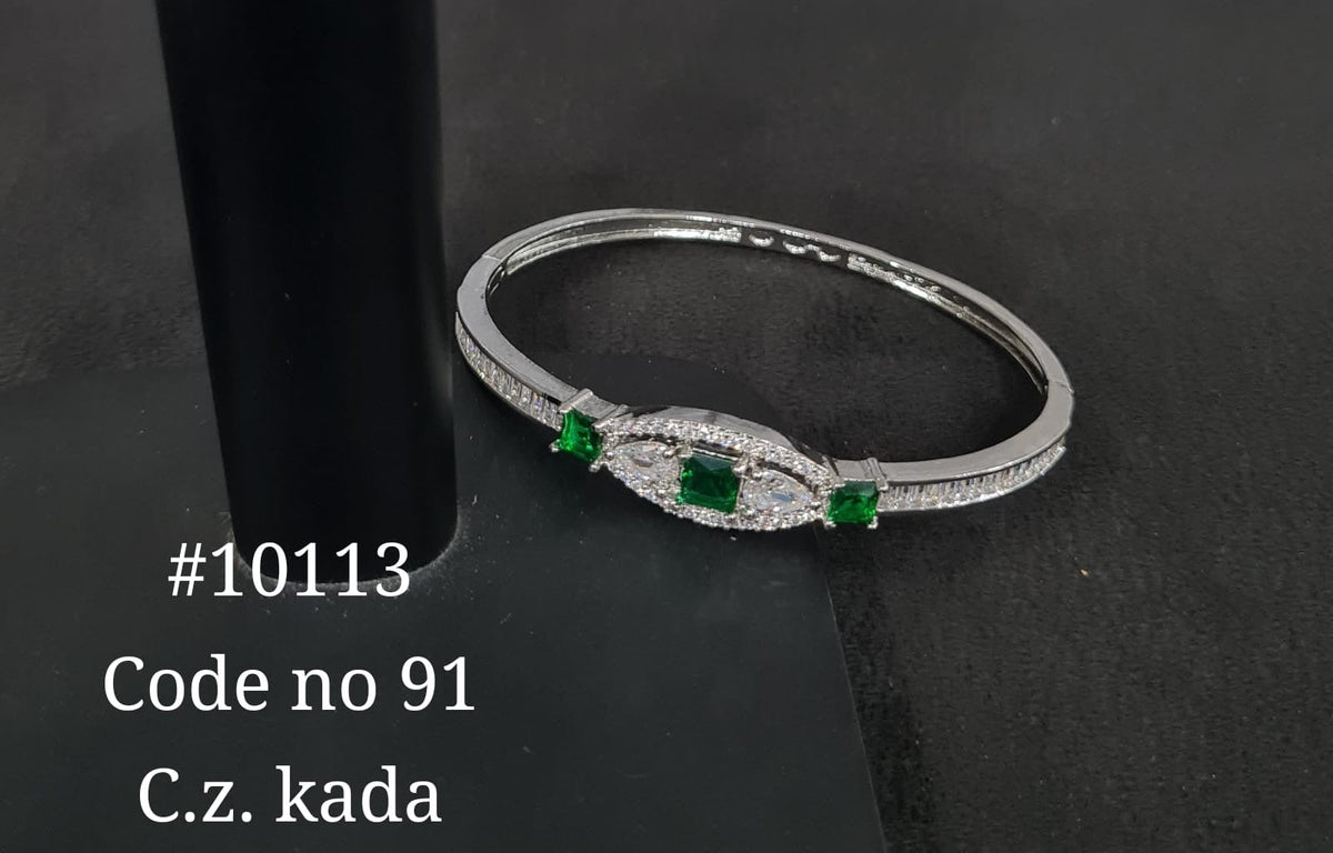 Cz Kada 10113 - KRISHNA'S SWETA JEWELLERY
