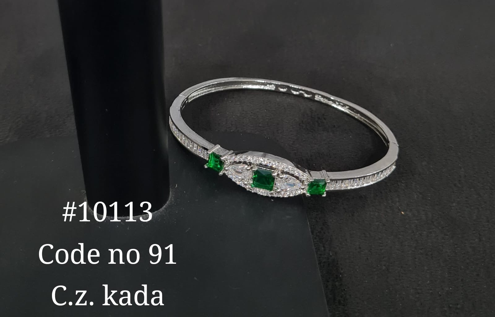 Cz Kada 10113 - KRISHNA'S SWETA JEWELLERY