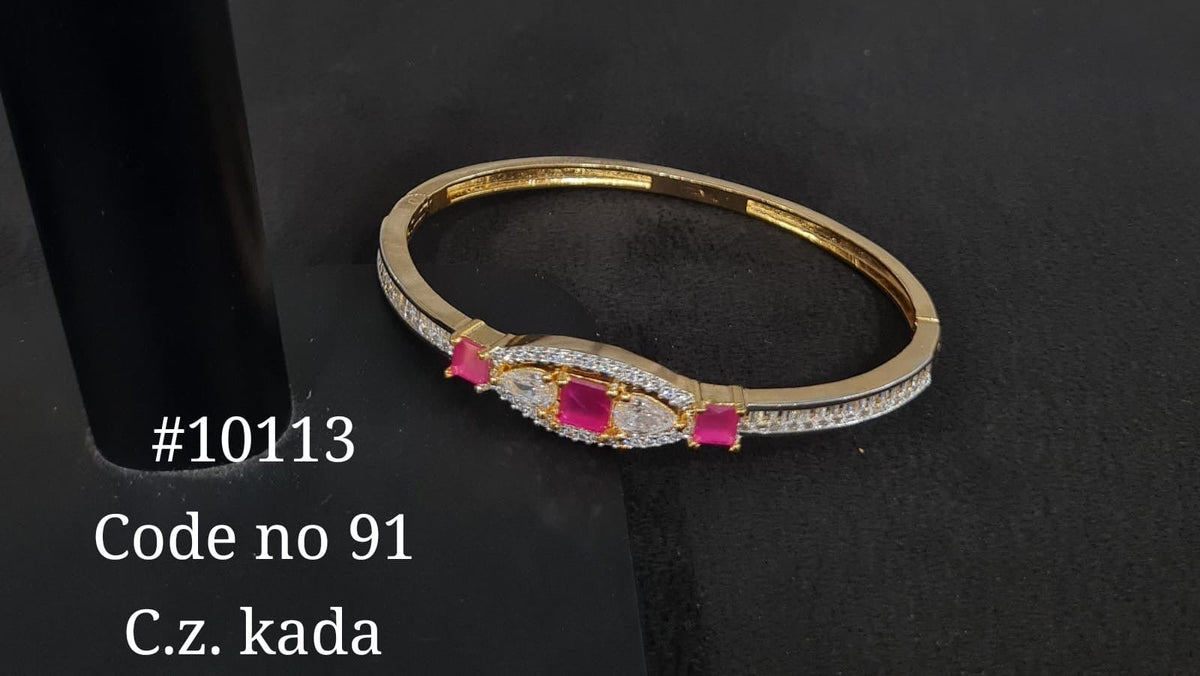 Cz Kada 10113 - KRISHNA'S SWETA JEWELLERY