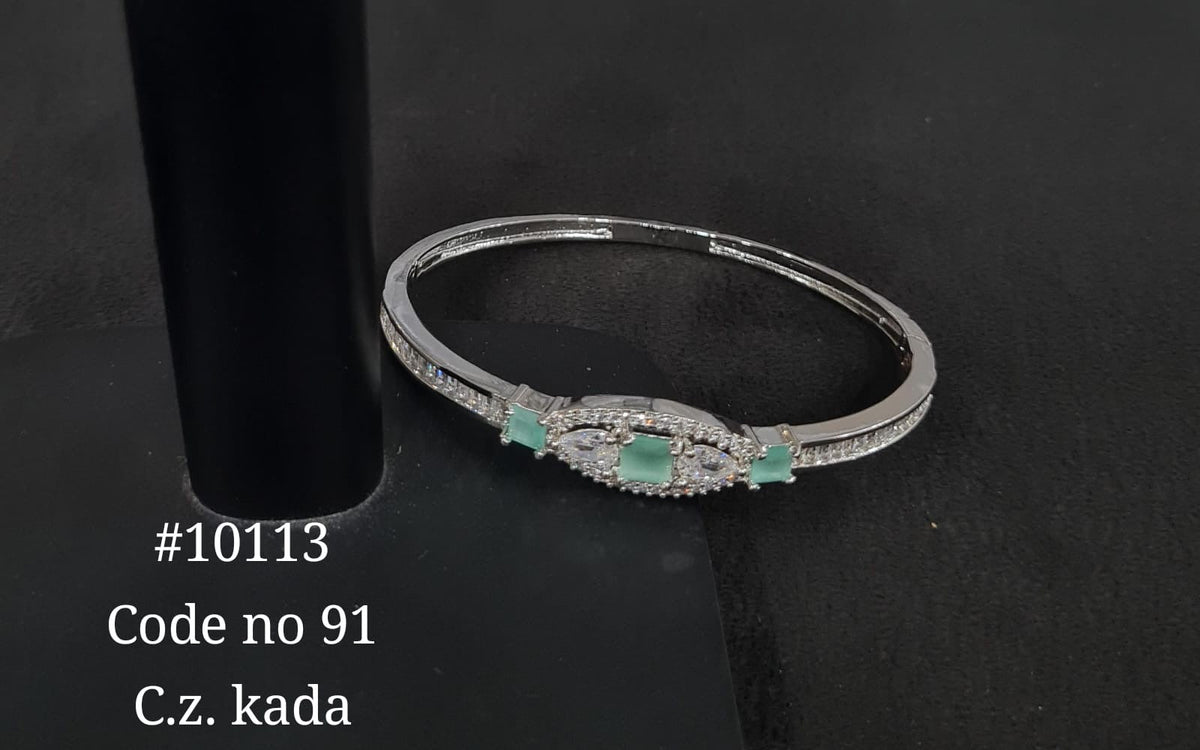 Cz Kada 10113 - KRISHNA'S SWETA JEWELLERY