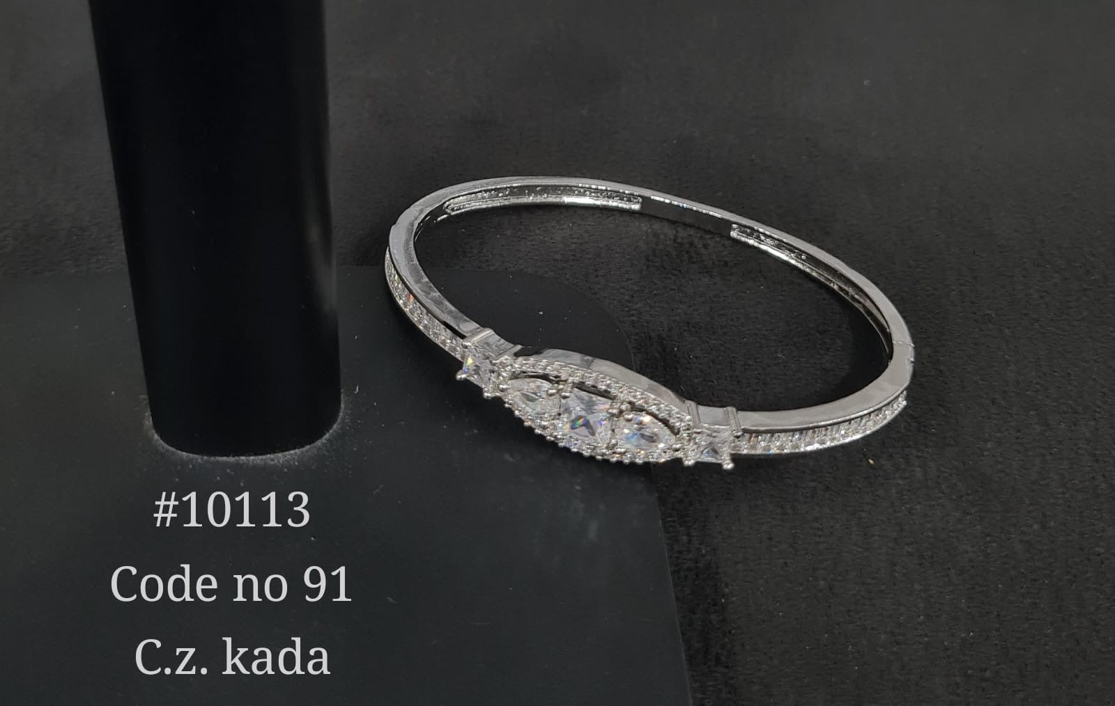 Cz Kada 10113 - KRISHNA'S SWETA JEWELLERY