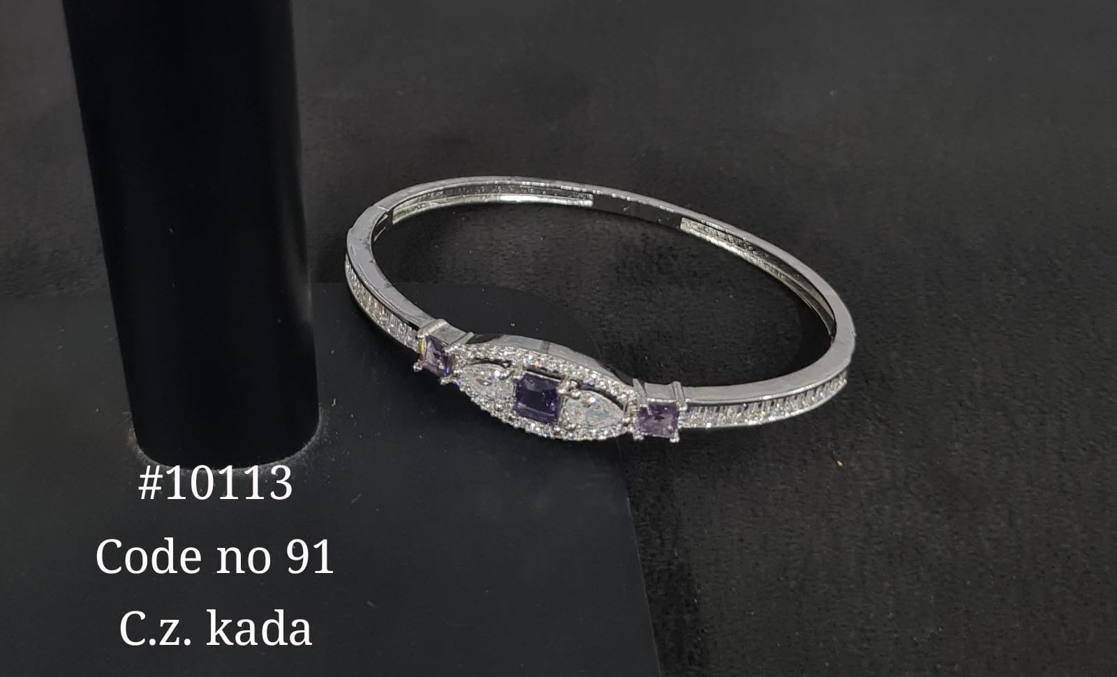 Cz Kada 10113 - KRISHNA'S SWETA JEWELLERY