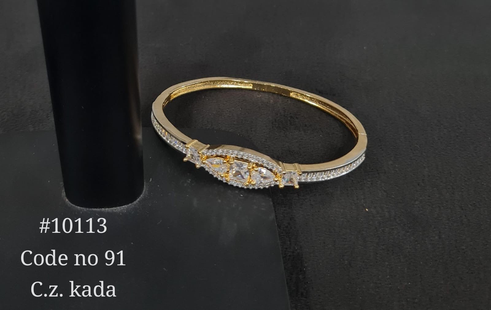 Cz Kada 10113 - KRISHNA'S SWETA JEWELLERY