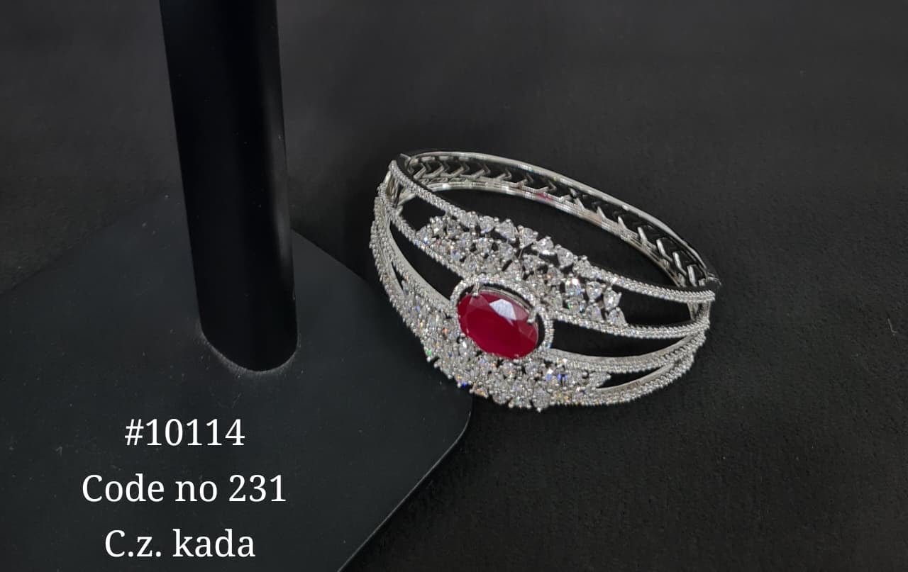Cz Kada 10114 - KRISHNA'S SWETA JEWELLERY