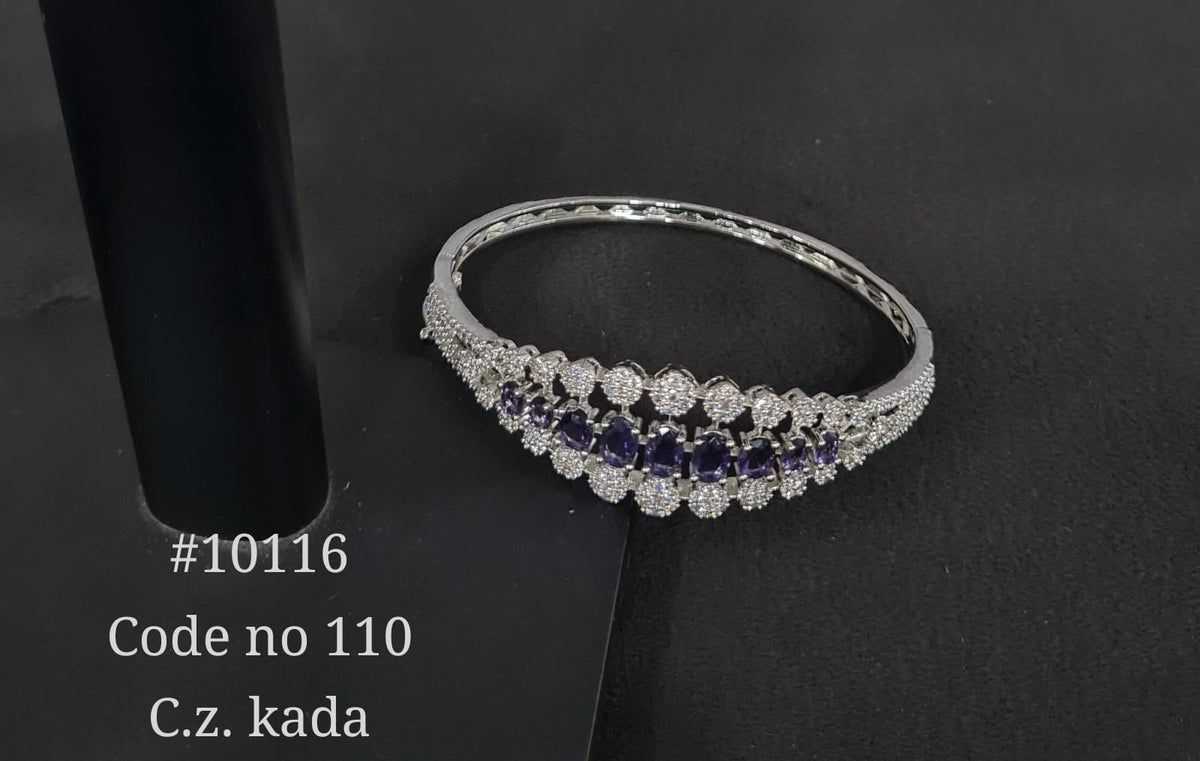 Cz Kada 10116 - KRISHNA'S SWETA JEWELLERY