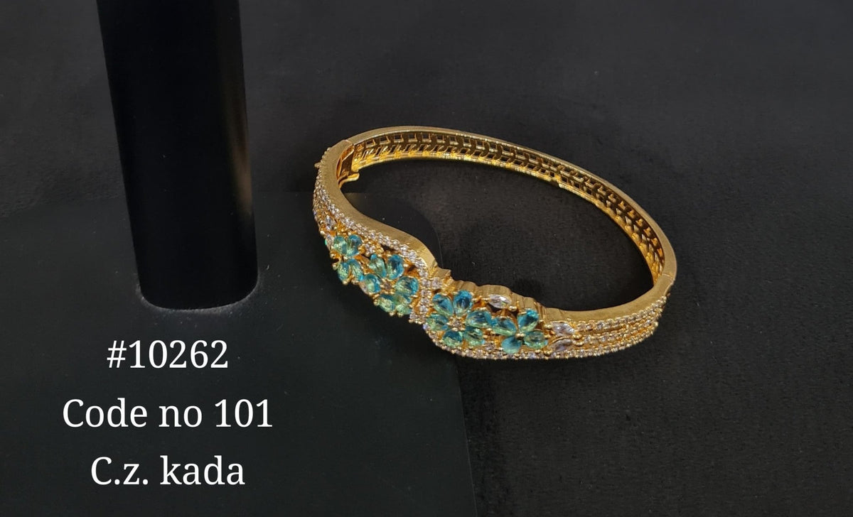 Cz Kada 10262 - KRISHNA'S SWETA JEWELLERY