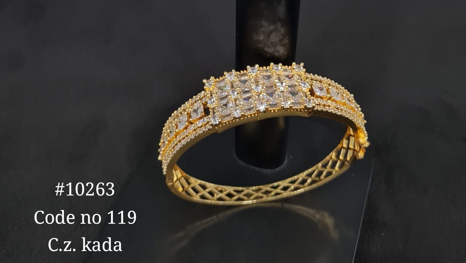 Cz Kada 10263 - KRISHNA'S SWETA JEWELLERY