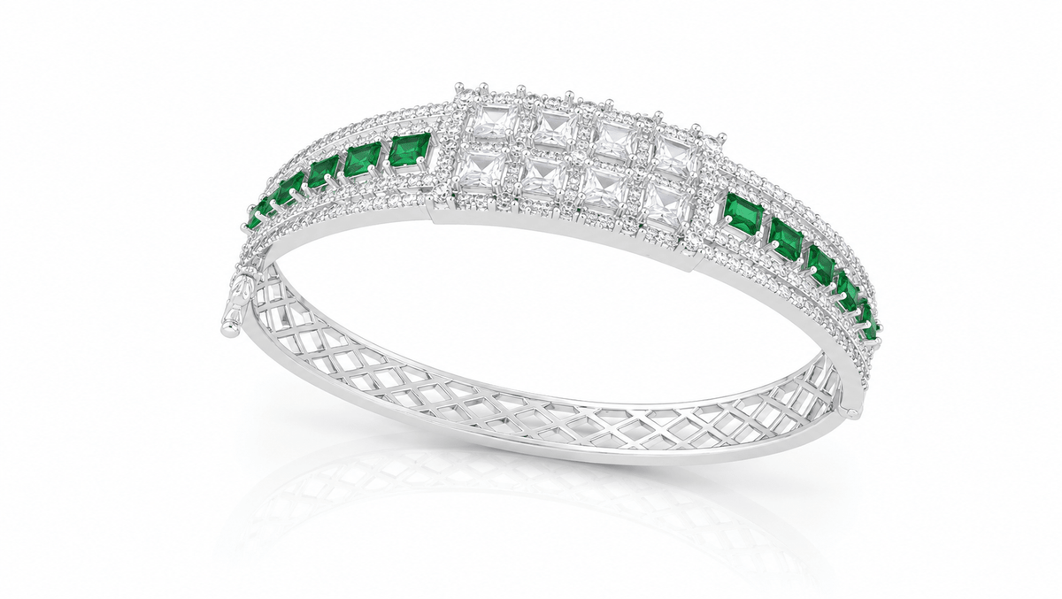 Cz Kada 10263 - KRISHNA'S SWETA JEWELLERY