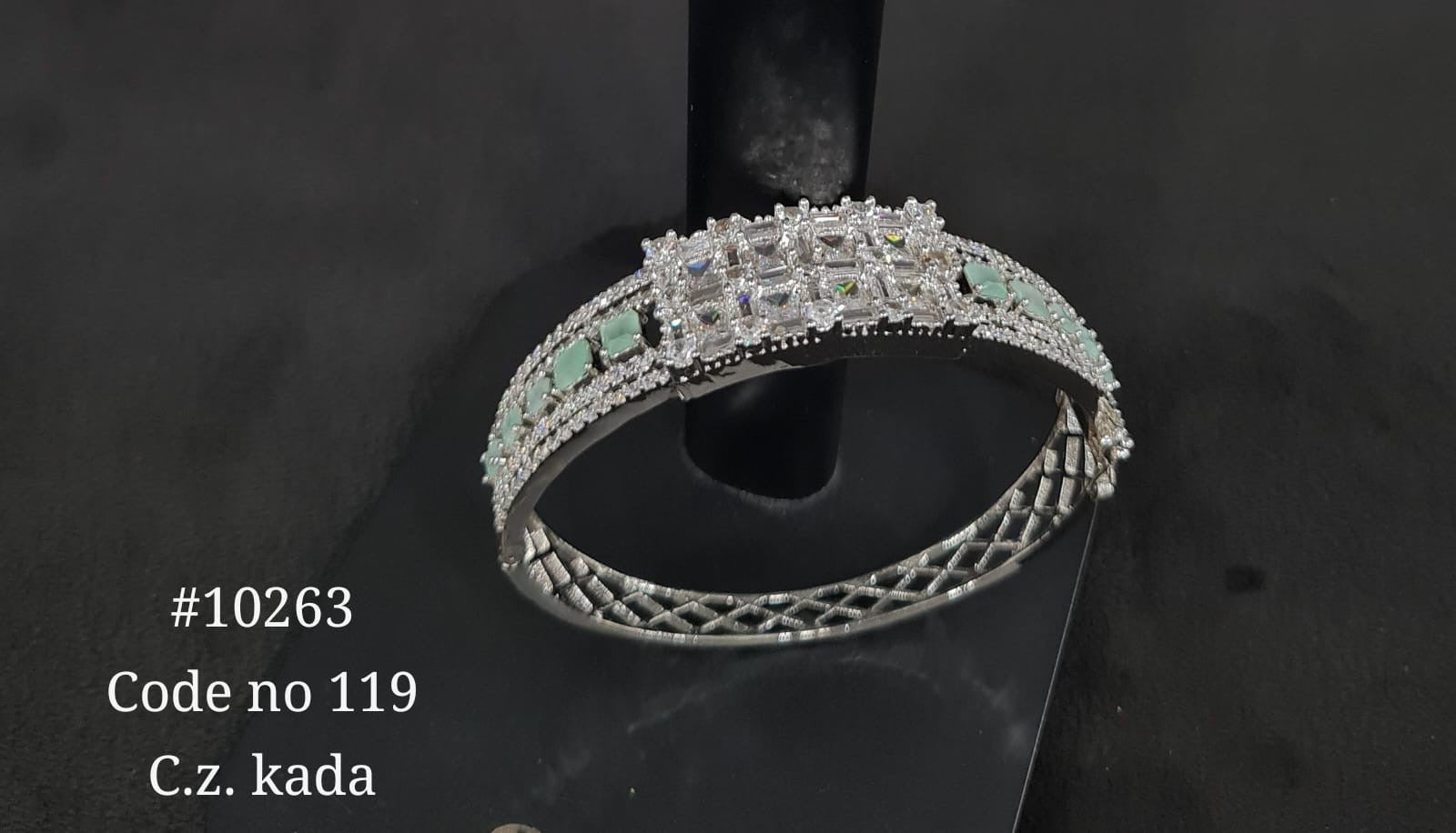 Cz Kada 10263 - KRISHNA'S SWETA JEWELLERY