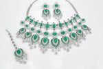Cz Maharani Bride Set 07903 - KRISHNA'S SWETA JEWELLERY