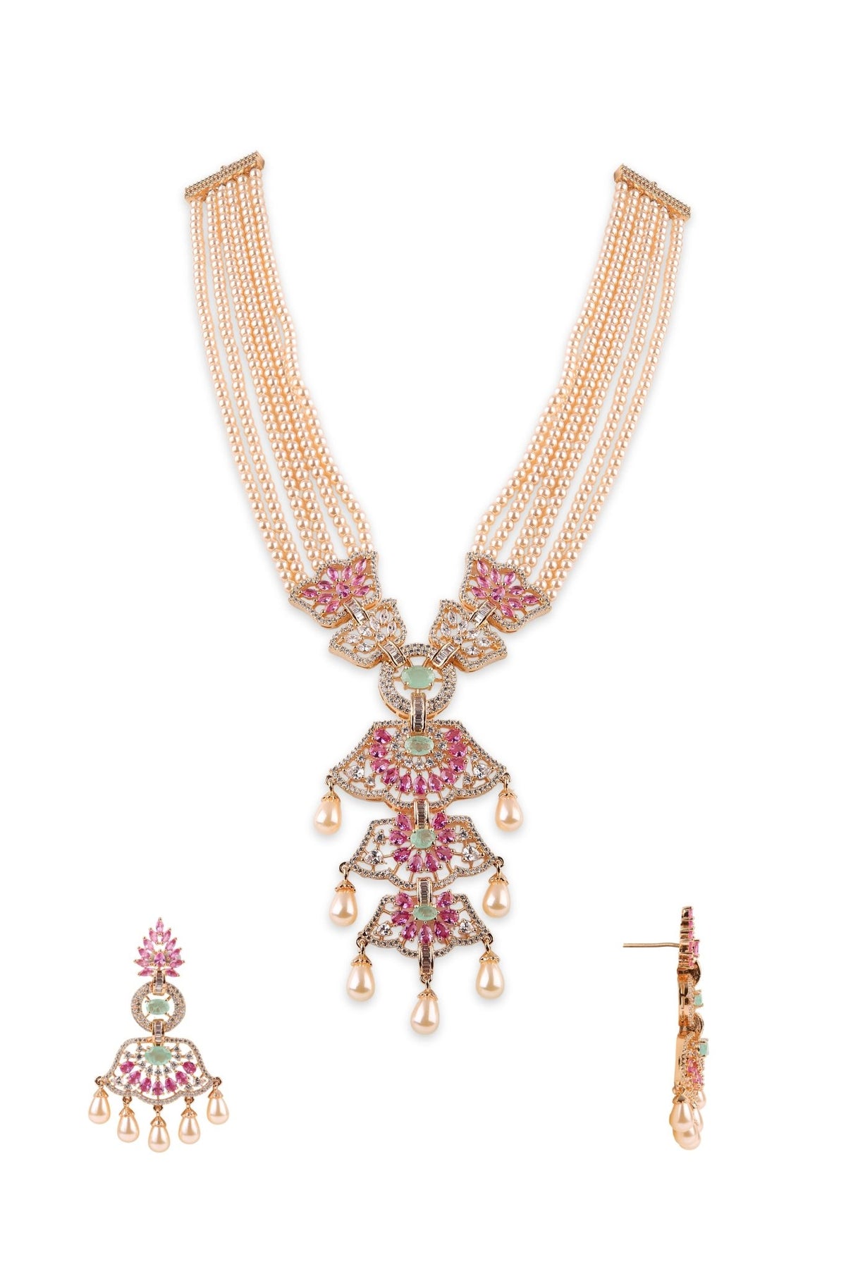 Cz Mintara Long 11003 - KRISHNA'S SWETA JEWELLERY