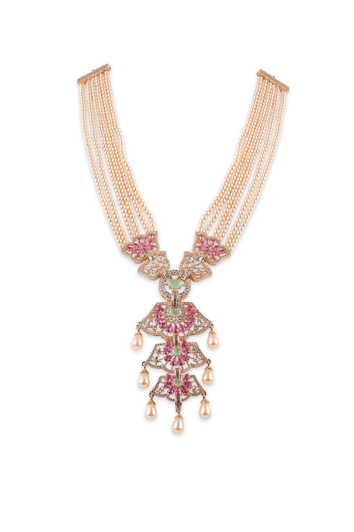 Cz Mintara Long 11003 - KRISHNA'S SWETA JEWELLERY