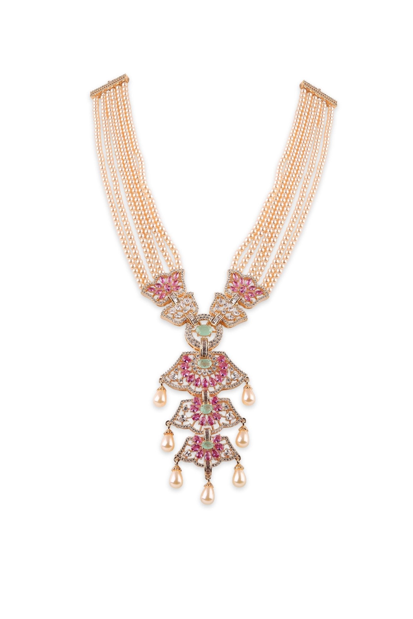 Cz Mintara Long 11003 - KRISHNA'S SWETA JEWELLERY