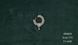 Cz Nath 04029 - KRISHNA'S SWETA JEWELLERY