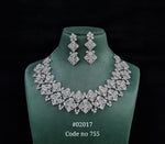 Cz Necklace 02017 - KRISHNA'S SWETA JEWELLERY