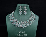 Cz Necklace 02017 - KRISHNA'S SWETA JEWELLERY
