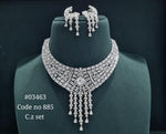Cz necklace 03463 - KRISHNA'S SWETA JEWELLERY