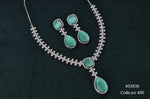 Cz Necklace 03830 - KRISHNA'S SWETA JEWELLERY