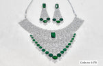 Cz necklace 03832 - KRISHNA'S SWETA JEWELLERY