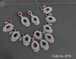 Cz necklace 03840 - KRISHNA'S SWETA JEWELLERY