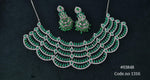 Cz Necklace 03848 - KRISHNA'S SWETA JEWELLERY