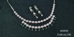 Cz Necklace 03939 - KRISHNA'S SWETA JEWELLERY