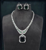 Cz Necklace 05026 - KRISHNA'S SWETA JEWELLERY