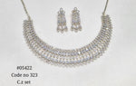 Cz Necklace 05422 - KRISHNA'S SWETA JEWELLERY